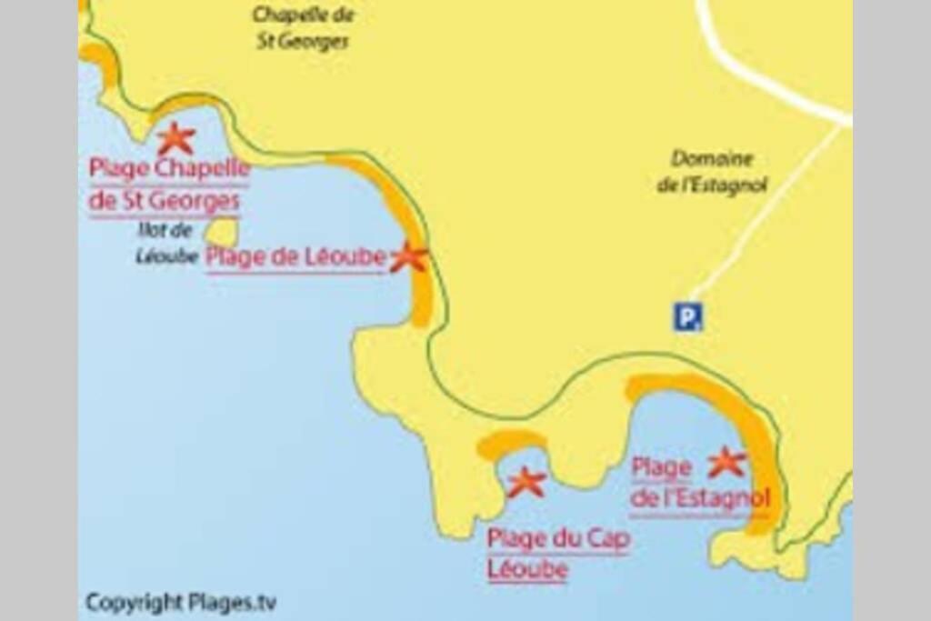 Studio Climatise Proche Port Et Plages 라론드레모레 외부 사진